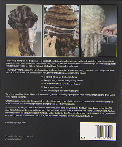 Book A Practical Guide to Wig Making and Wig Dressing l Atelier Bassi